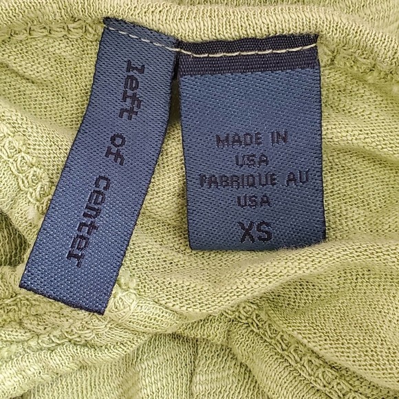 Left of Center Green Shirt with Back Cutouts - Picture 7 of 8